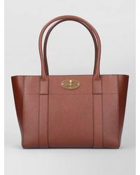 Mulberry - Structured Tote Bag Double Handles Design - Lyst