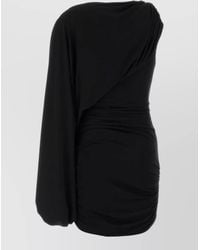 ANDAMANE - Selene Jersey One Shoulder Mini Dress - Lyst