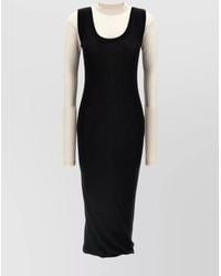Marni - Wool Midi Dress - Lyst