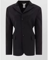 Nensi Dojaka - Virgin Wool Tailored Belted Blazer - Lyst