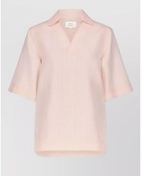 Loulou de Saison - Oversized Polo Shirt - Lyst