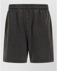 Entire studios - Bermuda Shorts Standard Cut Side And Back Pockets - Lyst