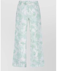 MC2 Saint Barth - Tropical Lounge Pants Wide Leg Cut - Lyst