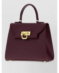 Carbotti - Leather Clutch Bag - Lyst