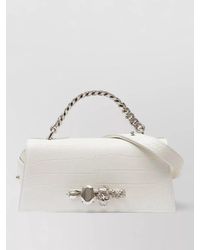 McQueen - Jewel Mini Shoulder Bag Leather Hardware - Lyst