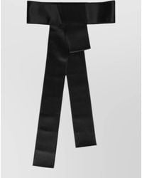 Dolce & Gabbana - Silk Satin Wide Waist Belt - Lyst