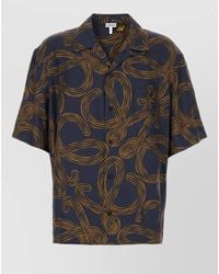 Loewe - Silk Printed Shirt - Lyst