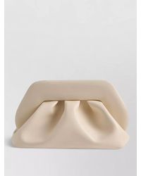 THEMOIRÈ - Bios Medium Vegan Leather Gathered Clutch Bag - Lyst
