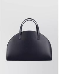 A.P.C. - Demi-Lune Leather Shoulder Bag - Lyst