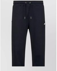 K-Way - Mickyel French Terry Sporty Cotton Trousers - Lyst
