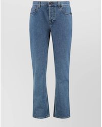 Burberry - Denim Straight-Leg Jeans - Lyst