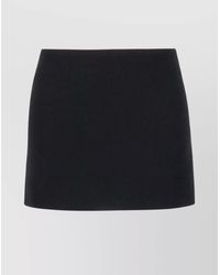 Ann Demeulemeester - Virgin Wool Mini Skirt - Lyst