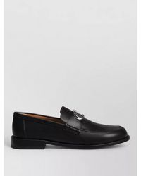 Dior - Loafers Buckle Detail Round Toe Design - Lyst