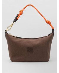 Miu Miu - Cotton Shoulder Bag - Lyst