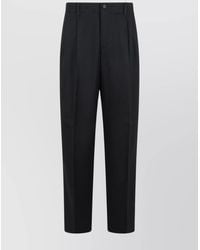 Golden Goose - Virgin Wool Relaxed-Fit Straight-Leg Trousers - Lyst
