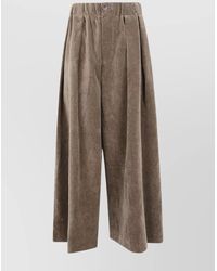 Uma Wang - Poetic Wide-Leg Trousers - Lyst