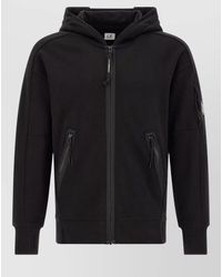 C.P. Company - Cotton Hooded Zip Jacket - Lyst