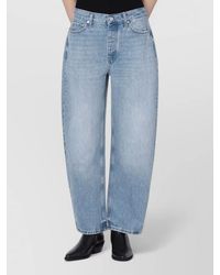Anine Bing - Denim Straight-Leg Trousers - Lyst