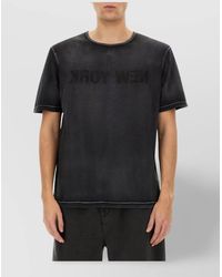 Helmut Lang - Regular-Fit Garment-Dyed New York T-Shirt - Lyst