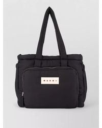 Marni - Puffy Shopper Shoulder Bag Synthetic - Lyst