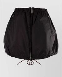 Prada - Skirt Design Side Zip Pockets Detail - Lyst