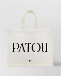Patou - Logo-Print Tote Bag - Lyst