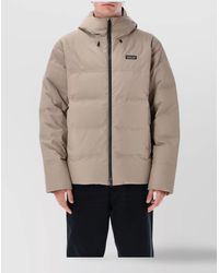 Patagonia - Down Hooded Puffer Jacket - Lyst