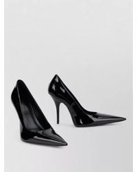 Balenciaga - Patent Leather Pointed-Toe Pumps - Lyst