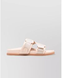 Moncler - Cross Strap Open Toe Sandals With Rubber Sole - Lyst