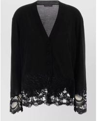 Ermanno Scervino - Virgin Wool Cardigan - Lyst