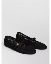 Dolce & Gabbana - Taormina Lace Mary Jane Ballet Flats - Lyst