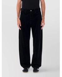 Carhartt - Cotton Corduroy Loose Tapered Trousers - Lyst