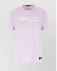 Versace - Ribbed Loose-Fit T-Shirt - Lyst