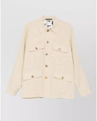 Paul Smith - Field Shirt Long Sleeves Chest Pockets - Lyst