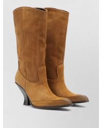 DIESEL - Leather Suede Ankle Boots - Lyst