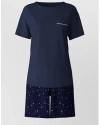 CALIDA - Short Pyjama Set Star Pattern - Lyst