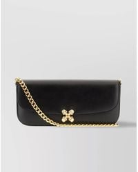 McQueen - Skull Leather Shoulder Bag - Lyst