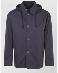 Herno - Short Hood Jacket Front Pockets - Lyst