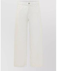 Palm Angels - Logo Denim Jeans Five Pocket Design - Lyst