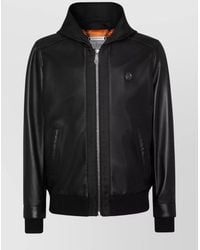 Philipp Plein - Hooded Bomber Jacket Side Pockets - Lyst