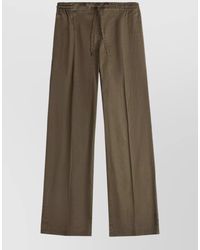 Fay - Lightweight Cotton Trousers Relaxed Fit Pockets - Lyst