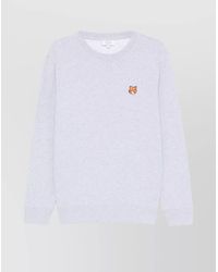 Maison Kitsuné - Cotton Fox Head Regular-Fit Sweatshirt - Lyst