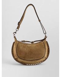 Isabel Marant - Oskan Moon Leather Shoulder Bag - Lyst