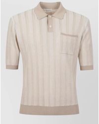 Ballantyne - Striped Polo Shirt - Lyst