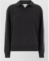 The Row - Cashmere Oashi Knit Polo Shirt - Lyst