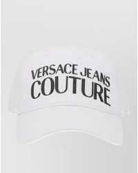 Versace Jeans Couture - Cotton Logo Baseball Cap - Lyst