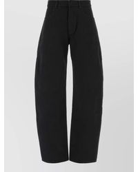 Alaïa - Straight-Leg Denim Jeans - Lyst
