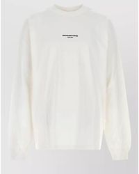 Alexander Wang - Lounge Crew Neck Long Sleeve Top - Lyst