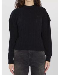 Balenciaga - Cotton Oversized Logo Appliqué Jumper - Lyst