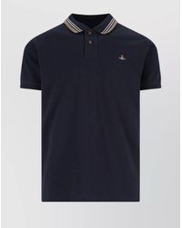 Vivienne Westwood - Cotton Short-Sleeve Polo Shirt - Lyst